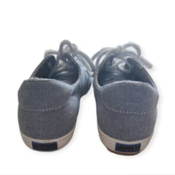 Keds Kickstart Denim Blue Canvas Sneakers Size 9 - Picture 4 of 10